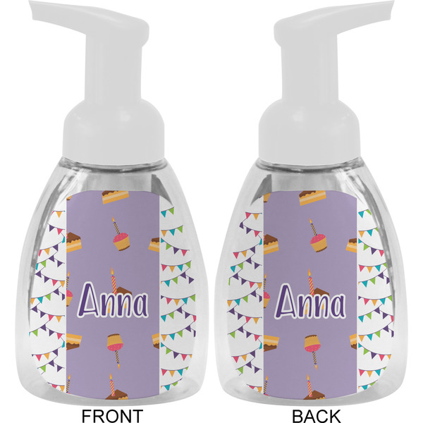 Happy Birthday Foam Soap Bottle Approval - White