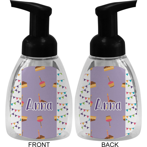 Happy Birthday Foam Soap Bottle (Front & Back)