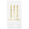 Happy Birthday Foil Stamped Guest Napkins - Front View