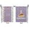 Happy Birthday Garden Flag - Double Sided Front and Back