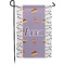 Happy Birthday Small Garden Flag - Double Sided w/ Name or Text