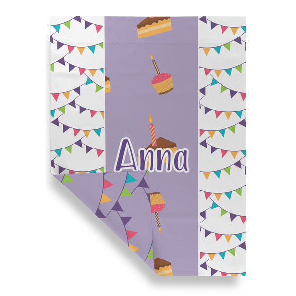 Happy Birthday Garden Flags - Large - Double Sided - FRONT FOLDED