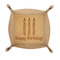 Happy Birthday Genuine Leather Valet Trays - FRONT (folded)
