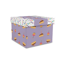 Happy Birthday Gift Box with Lid - Canvas Wrapped - Small (Personalized)