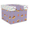 Happy Birthday Gift Boxes with Lid - Canvas Wrapped - XX-Large - Front/Main