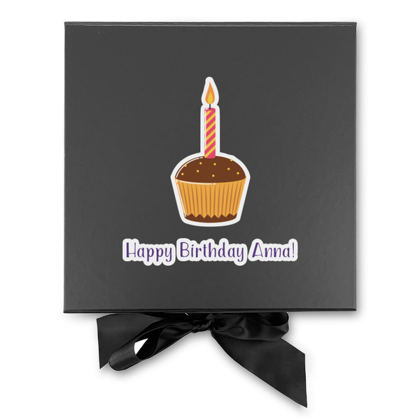 Happy Birthday Gift Boxes with Magnetic Lid - Black - Approval