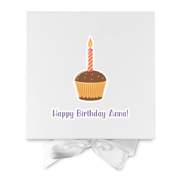 Happy Birthday Gift Boxes with Magnetic Lid - White - Approval