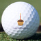 Happy Birthday Golf Ball - Branded - Front