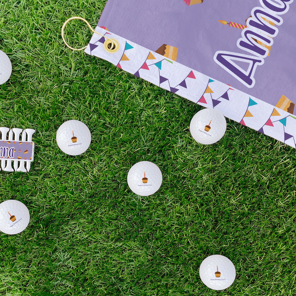 Happy Birthday Golf Balls - Generic - Set of 12 - LIFESTYLE