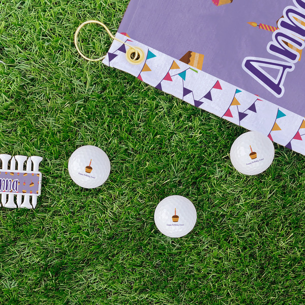 Happy Birthday Golf Balls - Generic - Set of 3 - LIFESTYLE