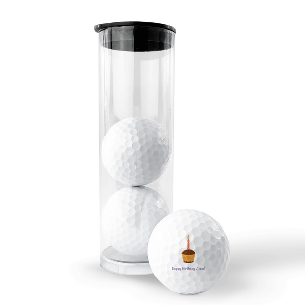 Happy Birthday Golf Balls - Generic - Set of 3 - PACKAGING