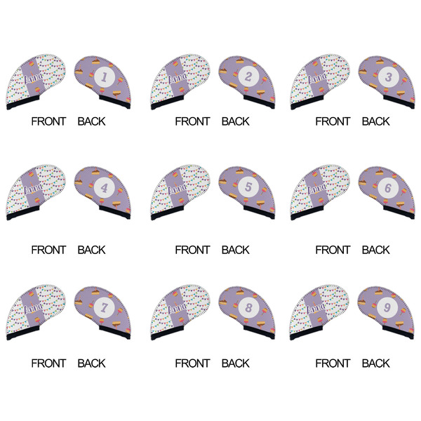 Happy Birthday Golf Club Covers - APPROVAL (set of 9)