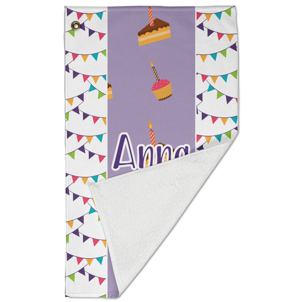 Happy Birthday Golf Towel - Folded (Large)