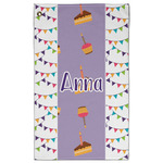 Happy Birthday Golf Towel - Poly-Cotton Blend w/ Name or Text
