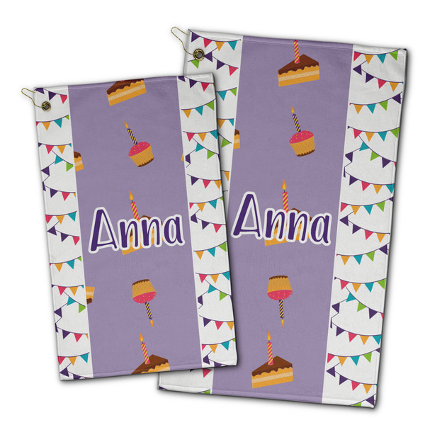 Happy Birthday Golf Towel - PARENT (small and large)