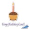 Happy Birthday Graphic Iron On Transfer (Personalized)