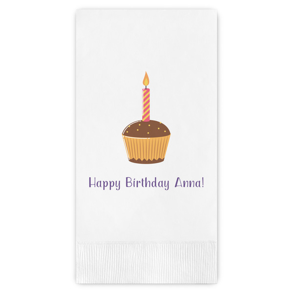 Custom Happy Birthday Guest Towels - Full Color (Personalized)