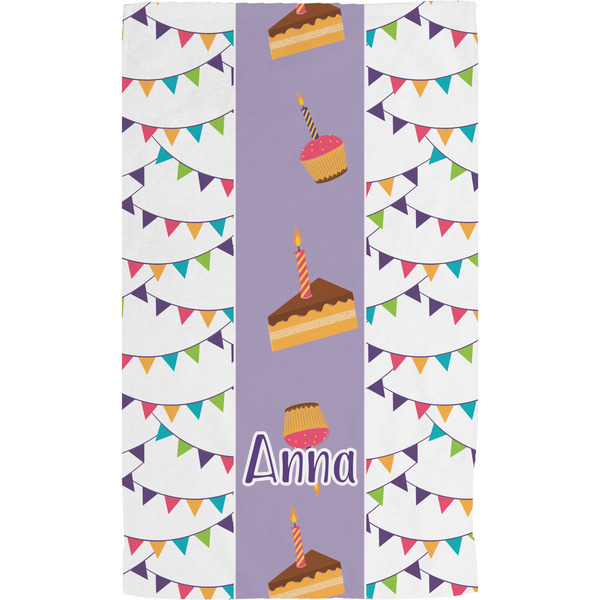 Happy Birthday Hand Towel (Personalized) Full