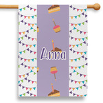 Happy Birthday 28" House Flag (Personalized)