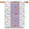 Happy Birthday 28" House Flag - Single Sided (Personalized)