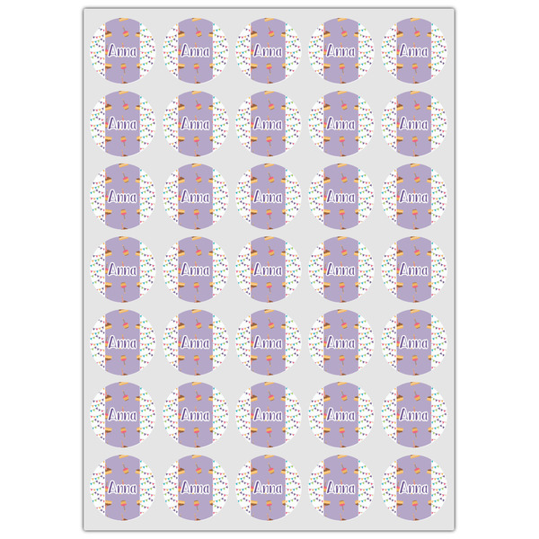 Happy Birthday Icing Circle - XSmall - Set of 35