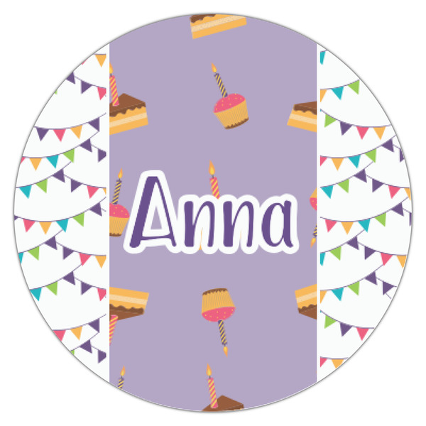 Happy Birthday Icing Circle - XSmall - Single