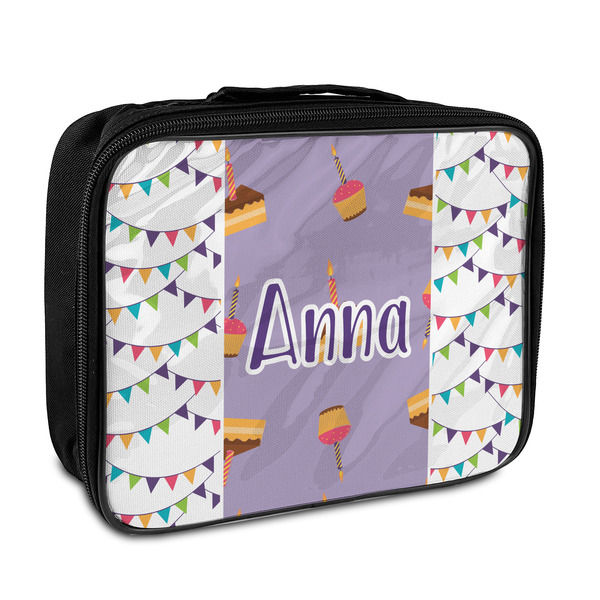 Custom Happy Birthday Insulated Lunch Bag (Personalized)
