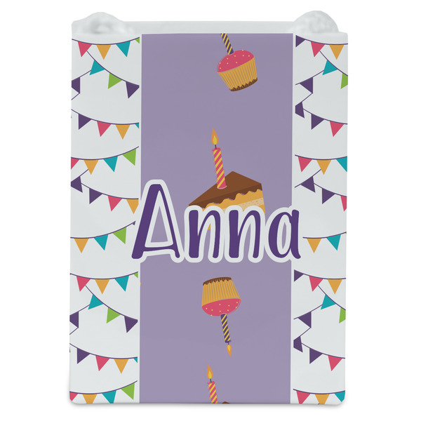 Happy Birthday Jewelry Gift Bag - Matte - Front