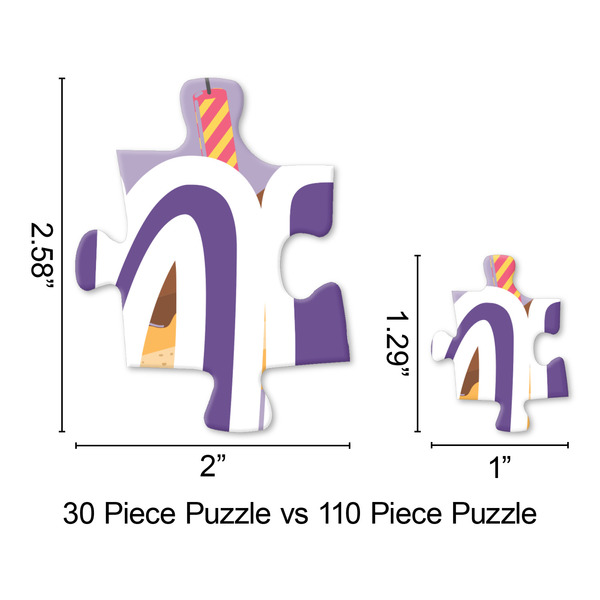 Happy Birthday Jigsaw Puzzle - Piece Comparison