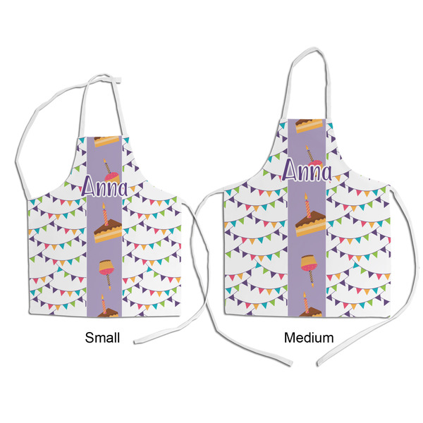 Happy Birthday Kid's Aprons - Comparison