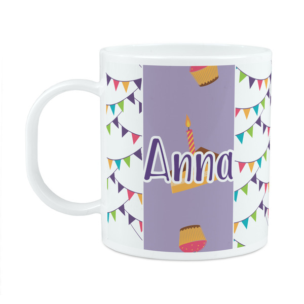 Custom Happy Birthday Plastic Kids Mug (Personalized)