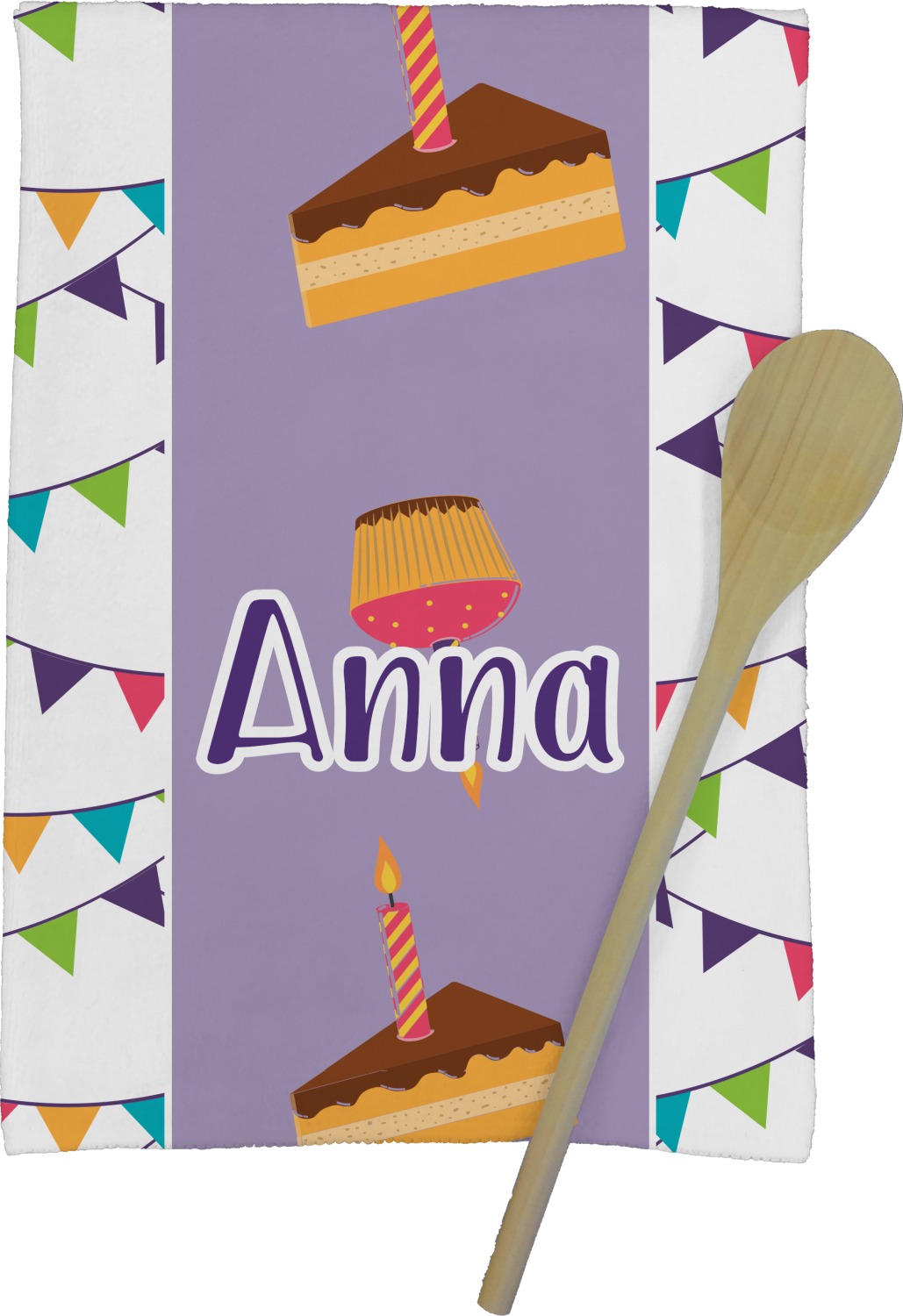 Happy Birthday Kitchen Towel Full Print (Personalized) YouCustomizeIt