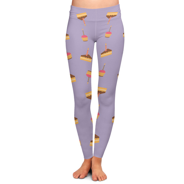 Custom Happy Birthday Ladies Leggings - Extra Small