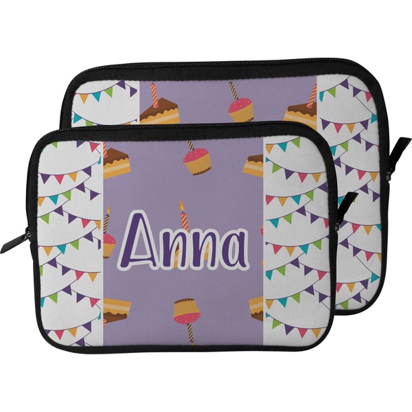 Happy Birthday Laptop Sleeve (Size Comparison)