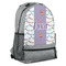 Happy Birthday Large Backpack - Gray - Angled View