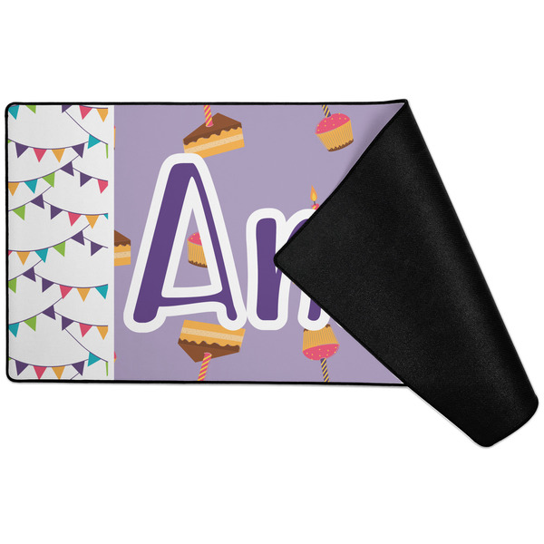 Happy Birthday Large Gaming Mats - FRONT W/ FOLD