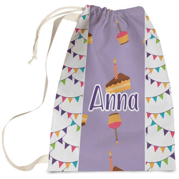 Custom Happy Birthday Laundry Bag - Large (Personalized)