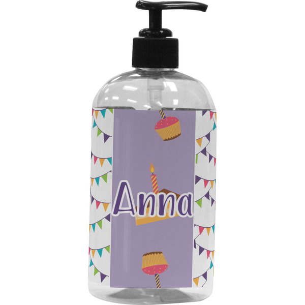Custom Happy Birthday Plastic Soap / Lotion Dispenser (Personalized)