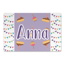 Happy Birthday Large Rectangle Car Magnet (Personalized)