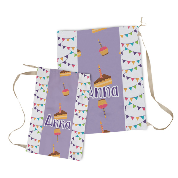 Happy Birthday Laundry Bag - Both Bags