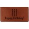 Happy Birthday Leatherette Checkbook Holder (Personalized)