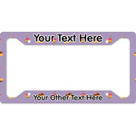 Happy Birthday License Plate Frame - Style A (Personalized)