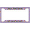 Happy Birthday License Plate Frame - Style A