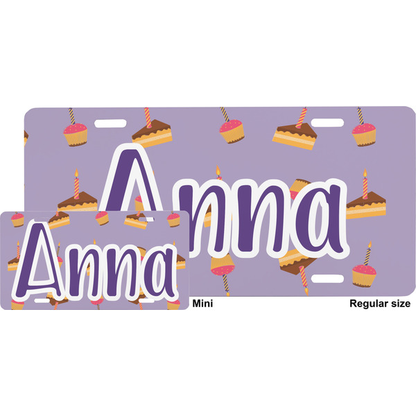 Happy Birthday License Plate (Sizes)