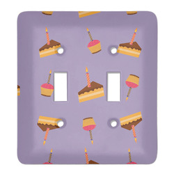 Happy Birthday Light Switch Cover (2 Toggle Plate)