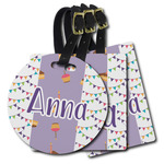 Happy Birthday Plastic Luggage Tag (Personalized)