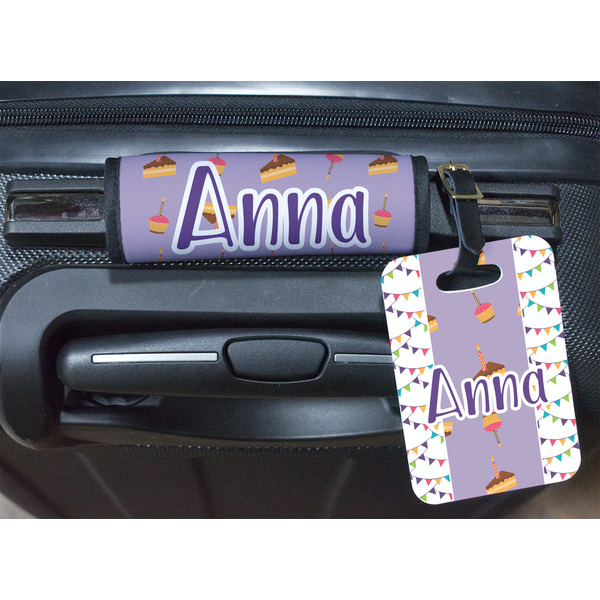 Happy Birthday Luggage Wrap & Tag