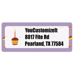Happy Birthday Return Address Labels (Personalized)