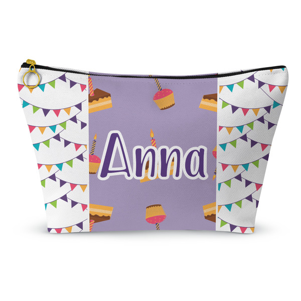 Custom Happy Birthday Makeup Bag - Small - 8.5"x4.5" (Personalized)