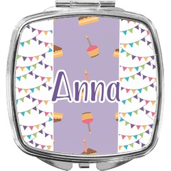 Happy Birthday Compact Makeup Mirror (Personalized)